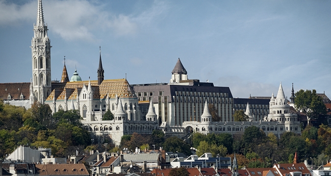 Hilton Budapest from Pest side
